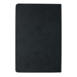 Taccuini aziendali A5 con tasca e pagine a righe crema Smart Pocket color nero quinta vista