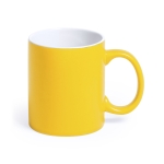 Tazza con logo ceramica di qualità colori assortiti 350ml Magic Colors color giallo prima vista