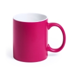 Tazza con logo ceramica di qualità colori assortiti 350ml Magic Colors color fucsia prima vista