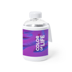 Bottiglietta in vetro con logo con custodia 600ml Softshell quarta vista