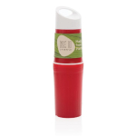 Borracce ecologiche personalizzate fatta in canna da zucchero 500ml color rosso ottava vista