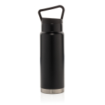 Borracce termiche doppio isolamento con logo da 650ml Frosty color nero seconda vista