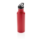 Borraccia in acciaio con beccuccio 710ml Adventure color rosso