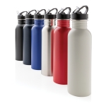 Borraccia in acciaio con beccuccio 710ml Adventure color blu mare vista generale