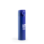 Thermos con apertura a bottone e chiusura di sicurezza 330ml Impact vista area di stampa