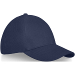 Cappelli baseball personalizzati 6 pannelli in cotone 260g/m2 Iconic color blu mare vista laterale