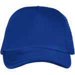 Cappello trucker più colori regolabile in poliestrere 100/gm2 Town color blu reale seconda vista frontale