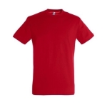 T-shirt unisex in cotone semipettinato da 150g/m² SOL'S Regent color rosso quinta vista