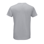 T-shirt unisex in cotone semipettinato da 150g/m² SOL'S Regent color grigio vista posteriore