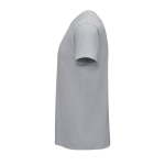T-shirt unisex in cotone semipettinato da 150g/m² SOL'S Regent color grigio vista laterale