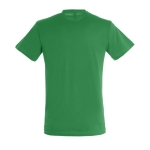 T-shirt unisex in cotone semipettinato da 150g/m² SOL'S Regent color verde vista posteriore