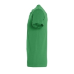 T-shirt unisex in cotone semipettinato da 150g/m² SOL'S Regent color verde vista laterale