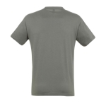 T-shirt unisex in cotone semipettinato da 150g/m² SOL'S Regent color grigio scuro vista posteriore