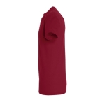 T-shirt unisex in cotone semipettinato da 150g/m² SOL'S Regent color rosso scuro vista laterale