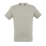 T-shirt unisex in cotone semipettinato da 150g/m² SOL'S Regent color grigio chiaro ottava vista