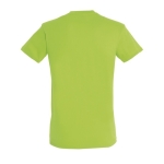 T-shirt unisex in cotone semipettinato da 150g/m² SOL'S Regent color lime vista posteriore