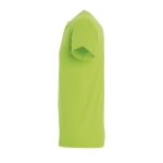 T-shirt unisex in cotone semipettinato da 150g/m² SOL'S Regent color lime vista laterale