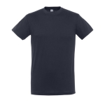 T-shirt unisex in cotone semipettinato da 150g/m² SOL'S Regent color blu scuro