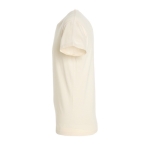 T-shirt unisex in cotone semipettinato da 150g/m² SOL'S Regent color naturale vista laterale