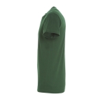 T-shirt unisex in cotone semipettinato da 150g/m² SOL'S Regent color verde scuro vista laterale