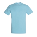 T-shirt unisex in cotone semipettinato da 150g/m² SOL'S Regent color azzurro