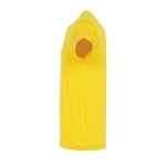 T-shirt unisex in cotone semipettinato da 150g/m² SOL'S Regent color giallo scuro vista laterale