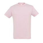 T-shirt unisex in cotone semipettinato da 150g/m² SOL'S Regent color rosa chiaro