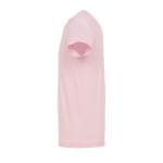 T-shirt unisex in cotone semipettinato da 150g/m² SOL'S Regent color rosa chiaro vista laterale