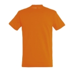 T-shirt unisex in cotone semipettinato da 150g/m² SOL'S Regent color arancione scuro vista posteriore