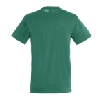 T-shirt unisex in cotone semipettinato da 150g/m² SOL'S Regent color verde smeraldo vista posteriore