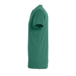 T-shirt unisex in cotone semipettinato da 150g/m² SOL'S Regent color verde smeraldo vista laterale