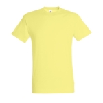 T-shirt unisex in cotone semipettinato da 150g/m² SOL'S Regent color giallo chiaro