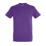 T-shirt unisex in cotone semipettinato da 150g/m² SOL'S Regent color viola