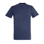 T-shirt unisex in cotone semipettinato da 150g/m² SOL'S Regent color blu alice