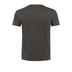 T-shirt unisex in cotone semipettinato da 150g/m² SOL'S Regent color grigio topo vista posteriore