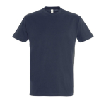 T-shirt unisex in cotone semipettinato da 190g/m² SOL'S Imperial color blu scuro settima vista