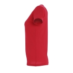 T-shirt donna cotone semipettinato 190 g/m² SOL'S Imperial color rosso vista laterale