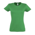 T-shirt donna cotone semipettinato 190 g/m² SOL'S Imperial color verde ottava vista