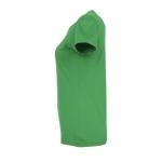 T-shirt donna cotone semipettinato 190 g/m² SOL'S Imperial color verde vista laterale