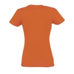 T-shirt donna cotone semipettinato 190 g/m² SOL'S Imperial color arancione vista posteriore