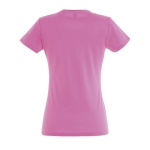 T-shirt donna cotone semipettinato 190 g/m² SOL'S Imperial color rosa vista posteriore