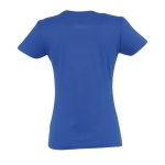 T-shirt donna cotone semipettinato 190 g/m² SOL'S Imperial color blu reale vista laterale