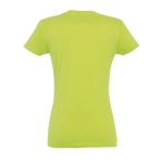 T-shirt donna cotone semipettinato 190 g/m² SOL'S Imperial color verde chiaro  vista posteriore