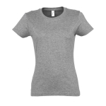 T-shirt donna cotone semipettinato 190 g/m² SOL'S Imperial color grigio jeansato