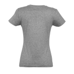 T-shirt donna cotone semipettinato 190 g/m² SOL'S Imperial color grigio jeansato vista laterale