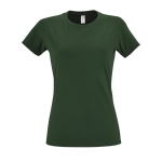 T-shirt donna cotone semipettinato 190 g/m² SOL'S Imperial color verde scuro vista ambiente