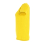 T-shirt donna cotone semipettinato 190 g/m² SOL'S Imperial color giallo scuro vista laterale