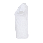 T-shirt donna cotone semipettinato 190 g/m² SOL'S Imperial color grigio chiaro jensato vista posteriore