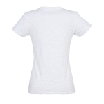 T-shirt donna cotone semipettinato 190 g/m² SOL'S Imperial color grigio chiaro jensato vista laterale