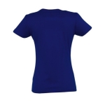 T-shirt donna cotone semipettinato 190 g/m² SOL'S Imperial color blu oltremare vista laterale